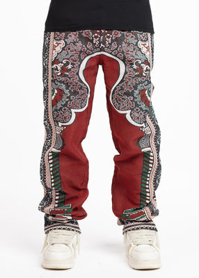 Falu Red Persian Tapestry Pants