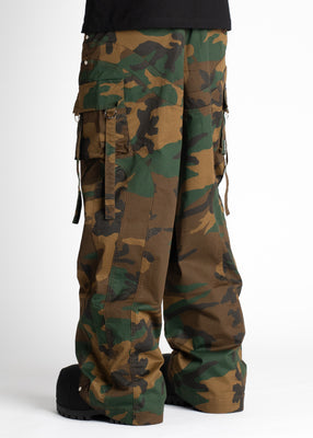 Camo Extra Baggy Cargos