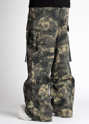 Camo Extra Baggy Cargos V3