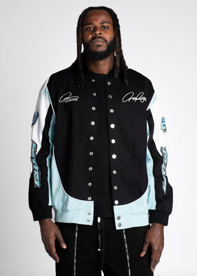 Arctic Blue Racer Jacket